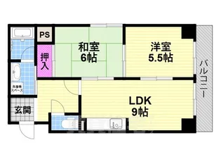 レクシア野崎【5階】の間取り