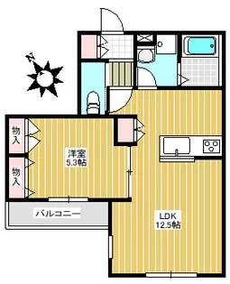 スカイラークシャトー【2階】の間取り