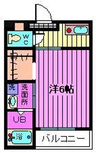 MELLAS北与野【2階】の間取り
