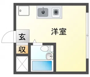 ユキハウス泉町【2階】の間取り
