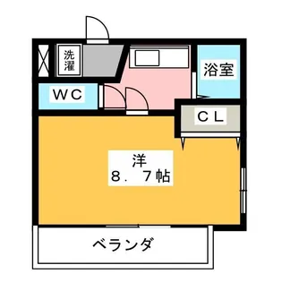 グランドハイツ21【5階】の間取り