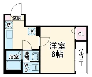 KEIAI RESIDENCE 北大宮II【2階】の間取り