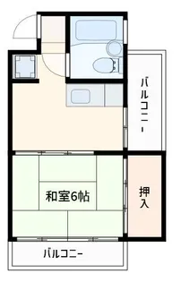 大塚ビル【4階】の間取り