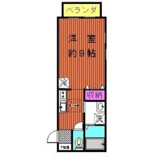 ラフィネ・ボヌール【2階】の間取り