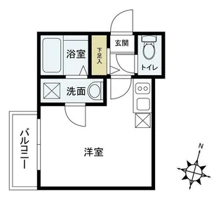 グランディール睦町【2階】の間取り