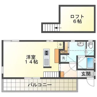 コムハウス【2階】の間取り