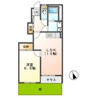 サンフォレスタ【1階】の間取り