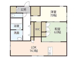 BORIKIしののめ和【3階】の間取り
