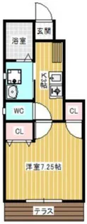 DOLCE VITA【2階】の間取り