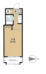 プリュメゾン駒沢【3階】の間取り