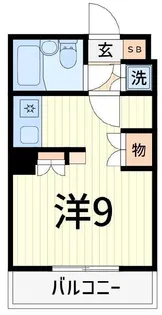 リラッサ柴又【4階】の間取り