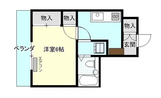 ながをビル【4階】の間取り