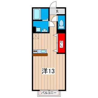コンフォート多賀M【1階】の間取り