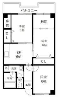 第3みずほビルディング【7階】の間取り