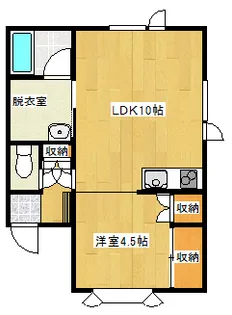 プチシャトー【2階】の間取り