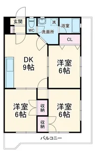 ソレイユおぶさ【3階】の間取り