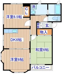 ビューシティ泉VIII【2階】の間取り