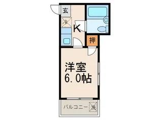 エレガンスハイツ上呉服【2階】の間取り