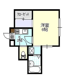 ノースルミエール【4階】の間取り
