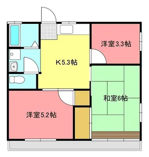 パークサイド山崎【2階】の間取り