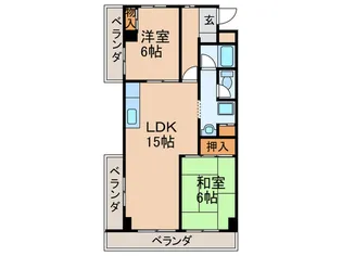 ソノワール本郷【2階】の間取り