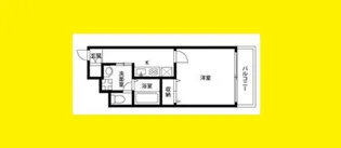 アンプルール フェール ドミール【1階】の間取り