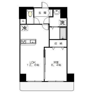 サンモールF.K.D【10階】の間取り