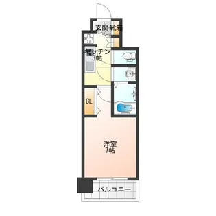 アービングNeo岸里【6階】の間取り