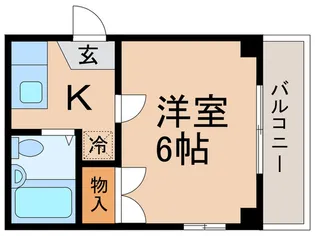 エミネンスK【1階】の間取り