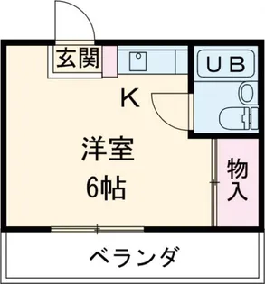 メゾン美由樹【4階】の間取り