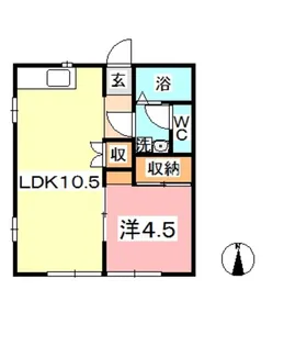 モントーレ堀南【2階】の間取り