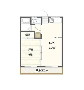福島県郡山市富田町字逆池北【アパート】の間取り