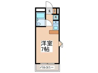 第二日進ハイツ【2階】の間取り