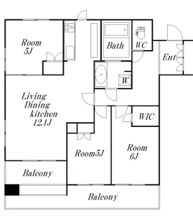 東京都江東区森下2【マンション】の間取り