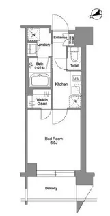 ザ・ケンジントン・レジデンス芝浦【6階】の間取り