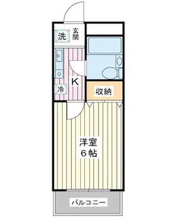 エスプラネード【3階】の間取り
