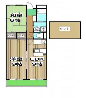 レグルス京都【3階】の間取り