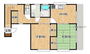 高橋コーポ【3階】の間取り