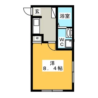 f・スタイリオ小田原【1階】の間取り