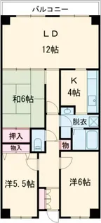 PHOENIX COURT 交野I【4階】の間取り