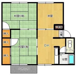 メゾン88【1階】の間取り