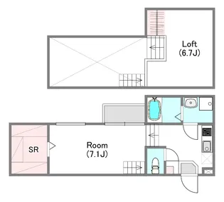 MODERN PALAZZO 西諫早駅【1階】の間取り