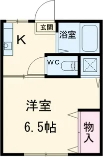 1Kの間取り画像