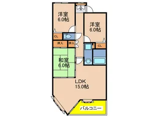 ライオンズシティ大府駅前【2階】の間取り