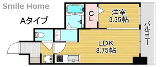 LUXENA住之江公園【2階】の間取り