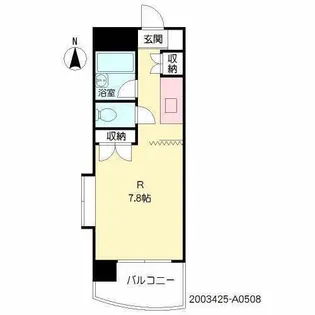 ミタカホーム11番館【5階】の間取り