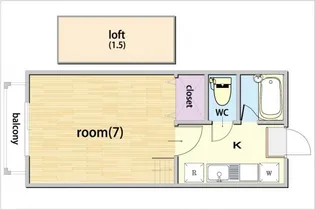 カリーノ【2階】の間取り
