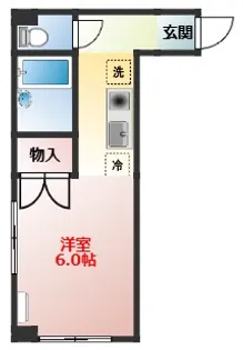 南栄ビル【2階】の間取り