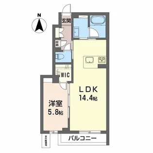 シティプラザ青森 C棟【1階】の間取り