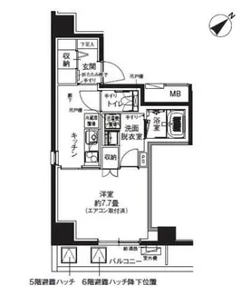 神奈川県横浜市保土ヶ谷区岩井町【マンション】の間取り